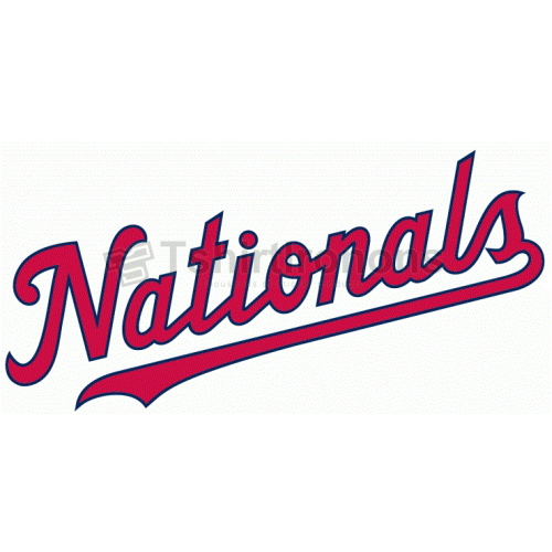 Washington Nationals T-shirts Iron On Transfers N2025